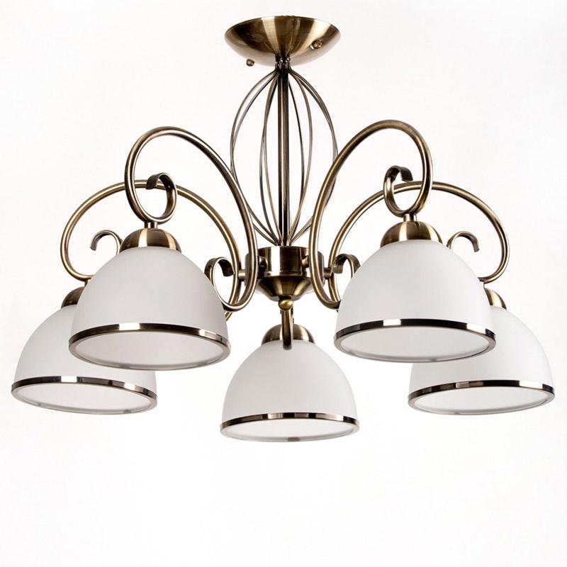 Люстра стельова LightHouse SH-17000/5 AB 570х570х360 E27 Бронзовий (16051) Люстра стельова LightHouse SH-17000/5 AB 570х570х360 E27 Бронзовий (16051)