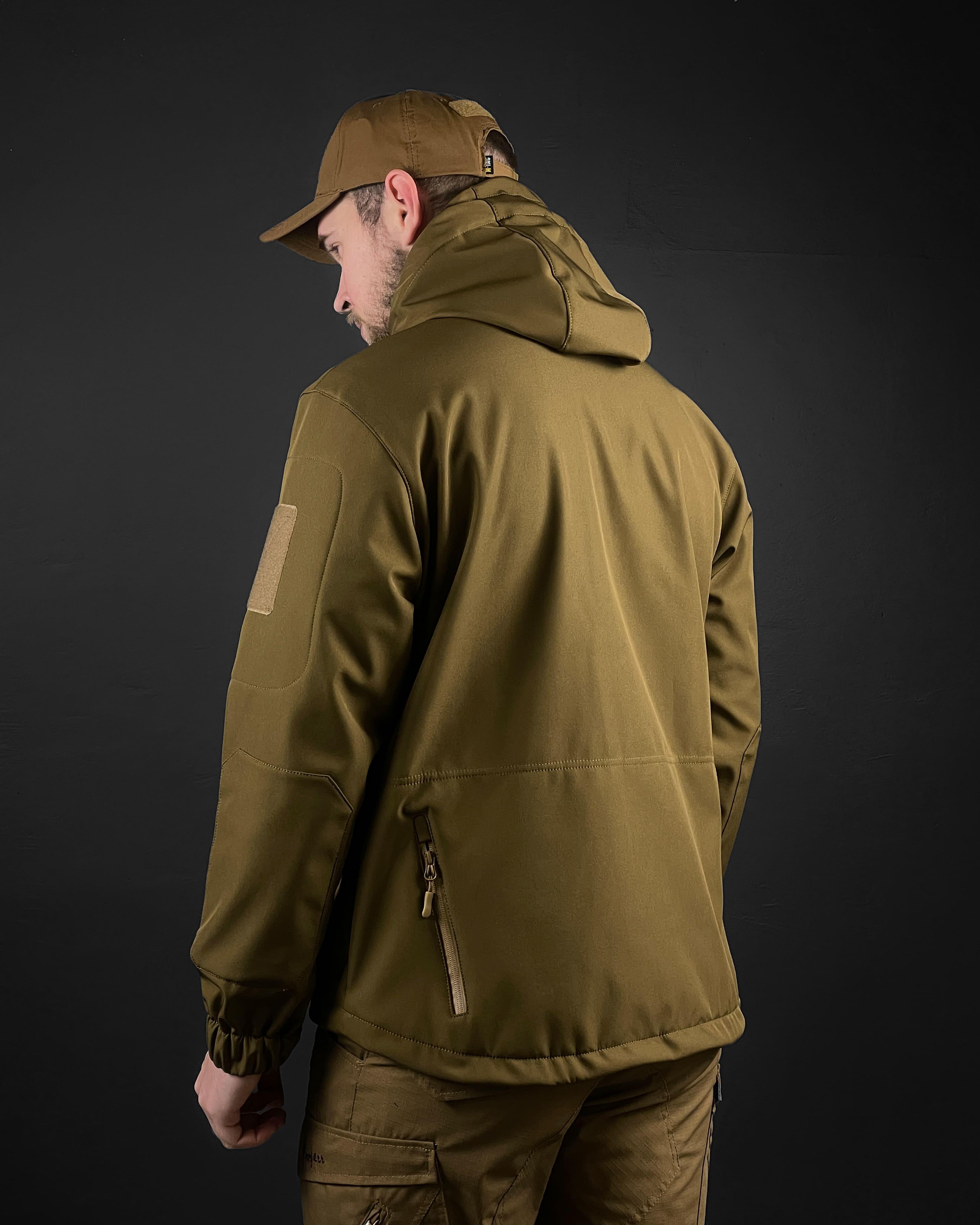 Куртка военная COOPERR Soft Shell II XS Койот (KUR-1.7.XS) - фото 2