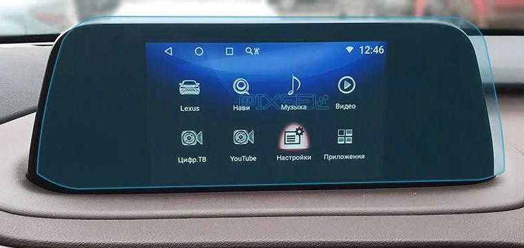 Захисне скло Pixsel гібридне матове на монітор Lexus RX 14,3“ 2020-2022