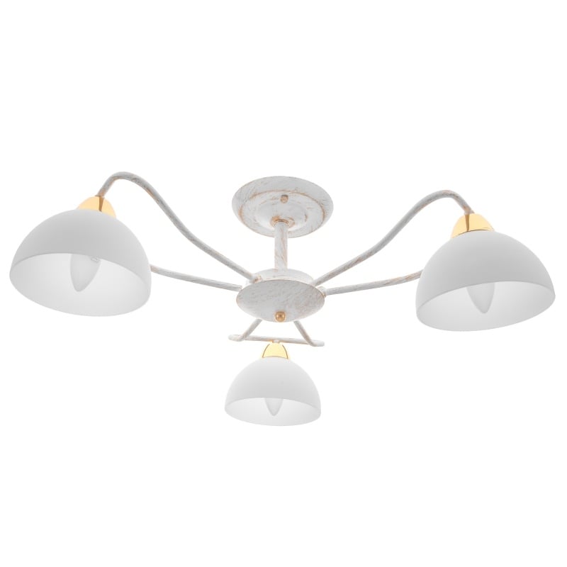 Люстра Brille LK-636S/3 E14 WH FG Білий (23-307)