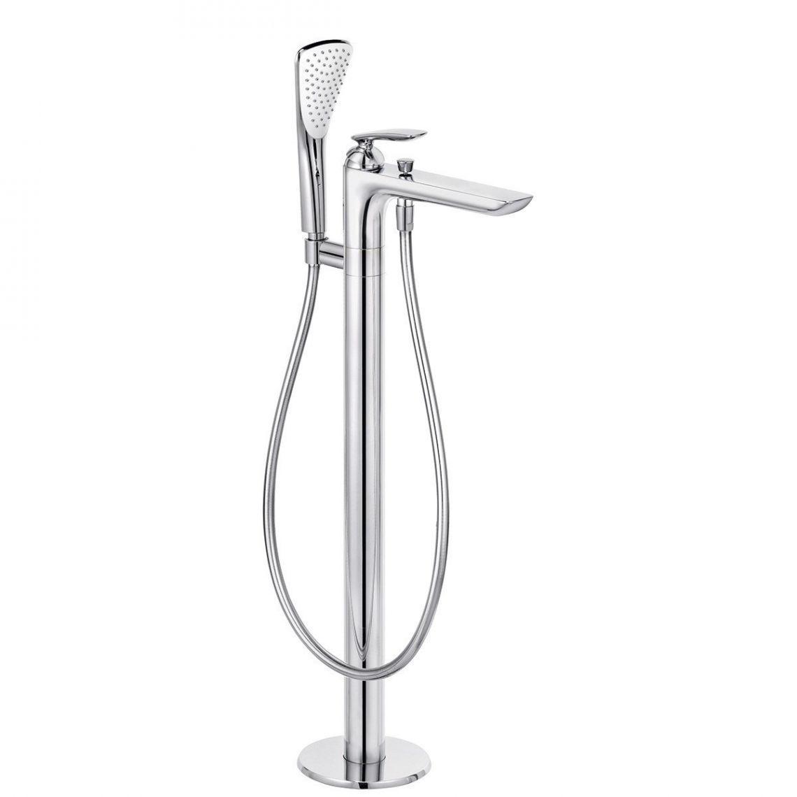 Смеситель для ванны и душа KLUDI BALANCE DN 15 отдельно стоящий Белый (21632)