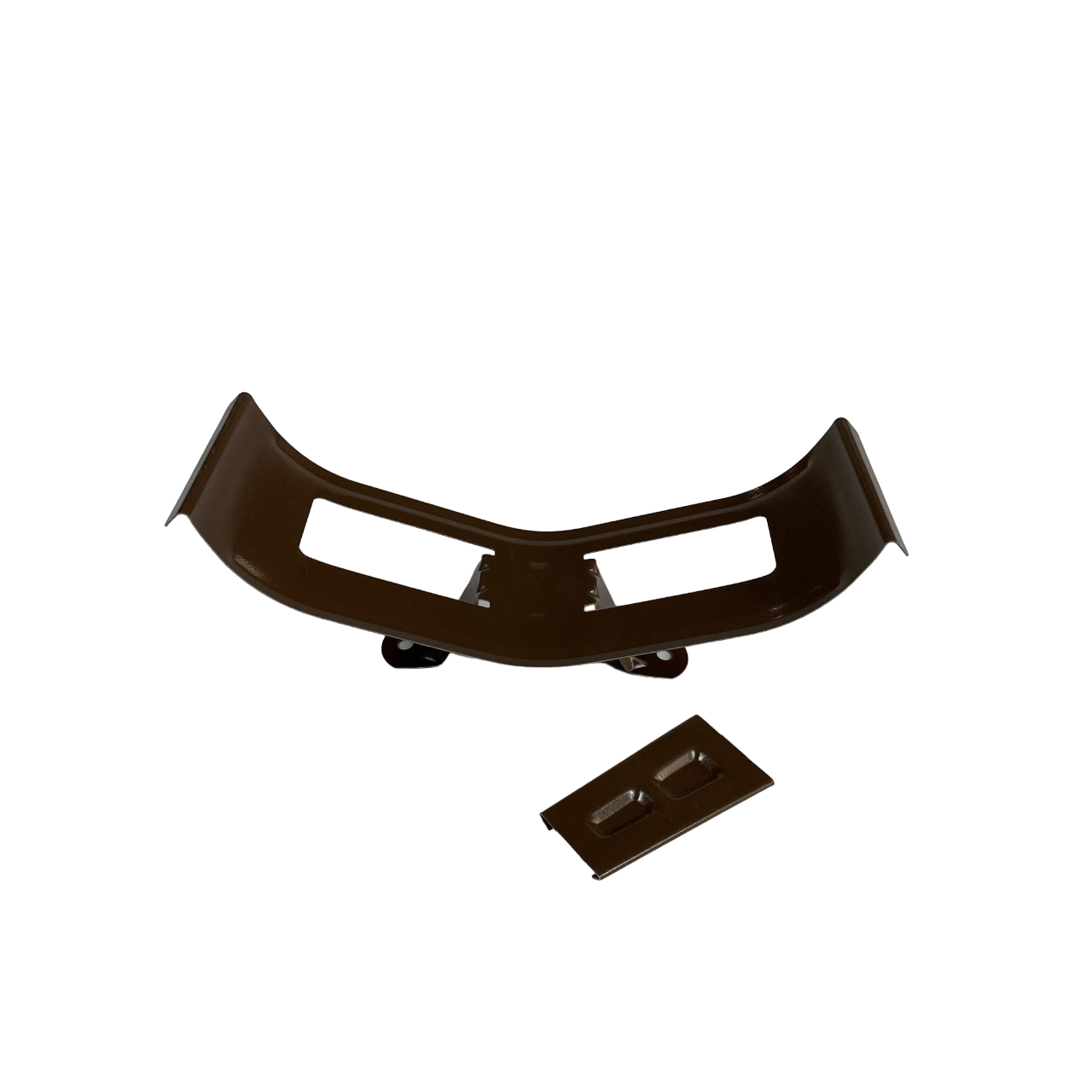 Крепление водосточной трубы под шуруп Stream RAL 8017 90 мм Шоколадно-коричневый (000074)