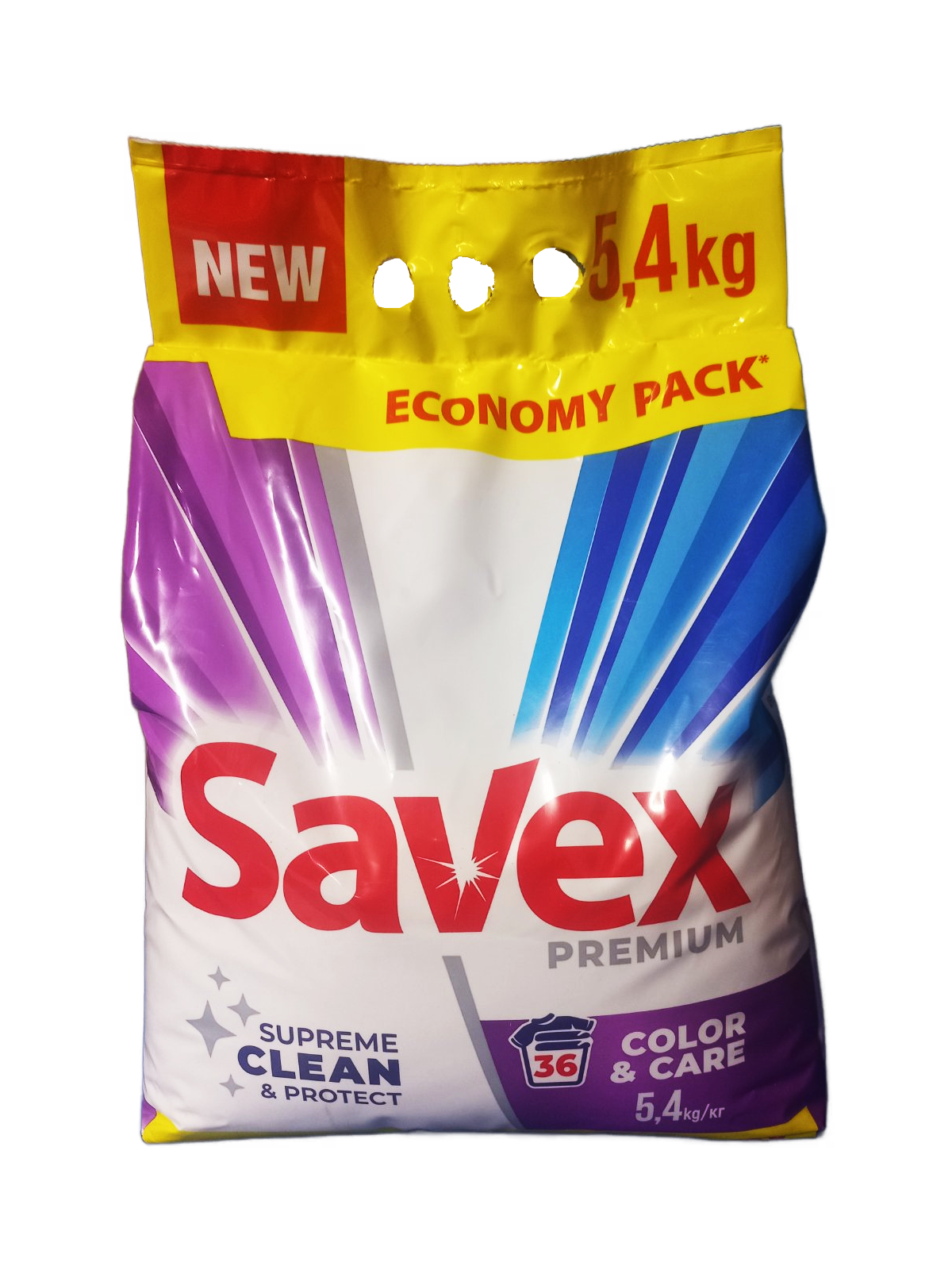 Пральний порошок Savex Premium Color&Care 5,4 кг (123604)