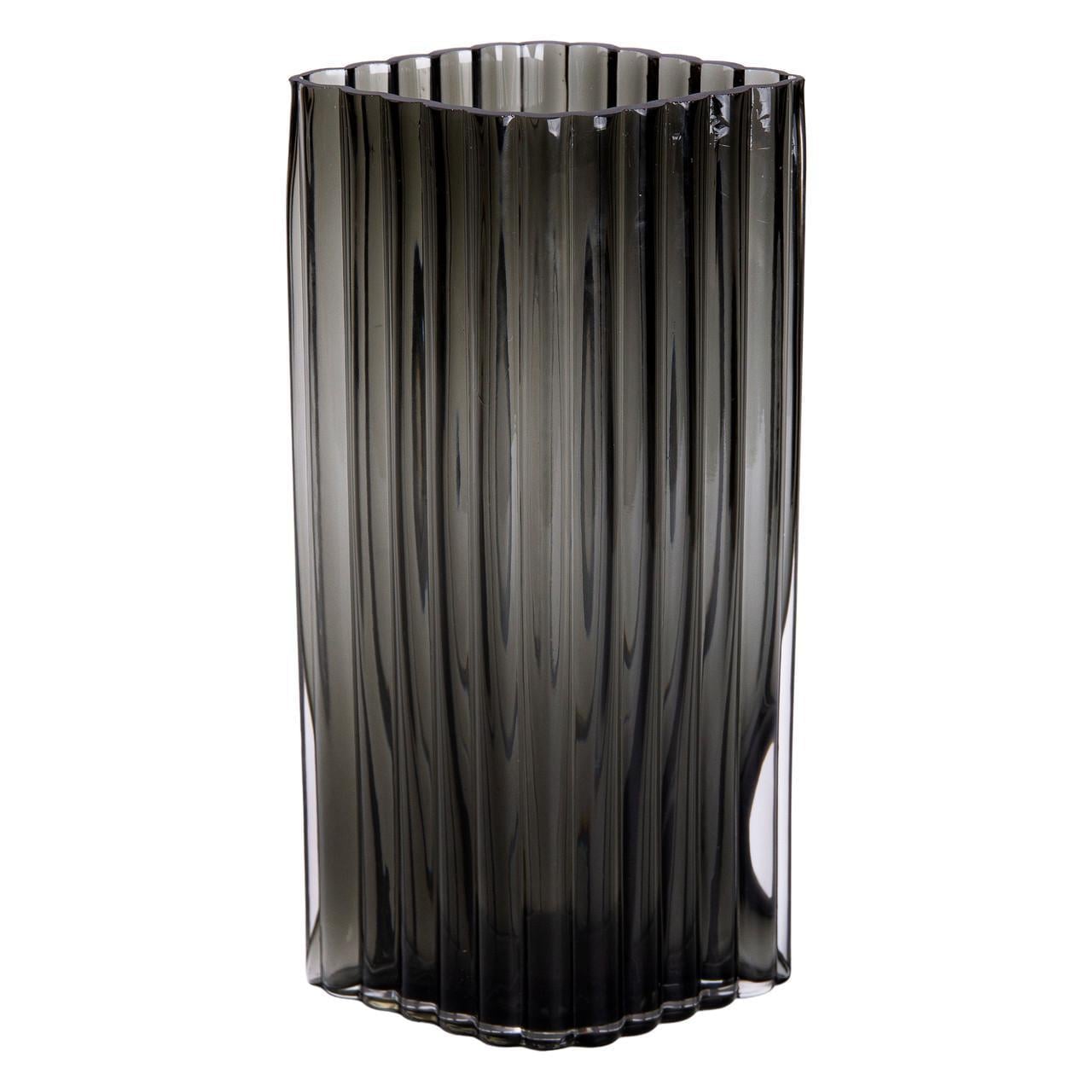 Ваза для цветов HP-10-6 стеклянная декоративная 3,2 л 17,5х7х32,5 см Прозрачный (4931)