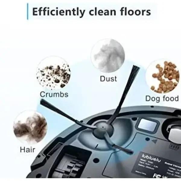 Робот- пилосос миючий Lubluelu SL60D Black (03544) - фото 3 Робот- пилосос миючий Lubluelu SL60D Black (03544) - фото 3