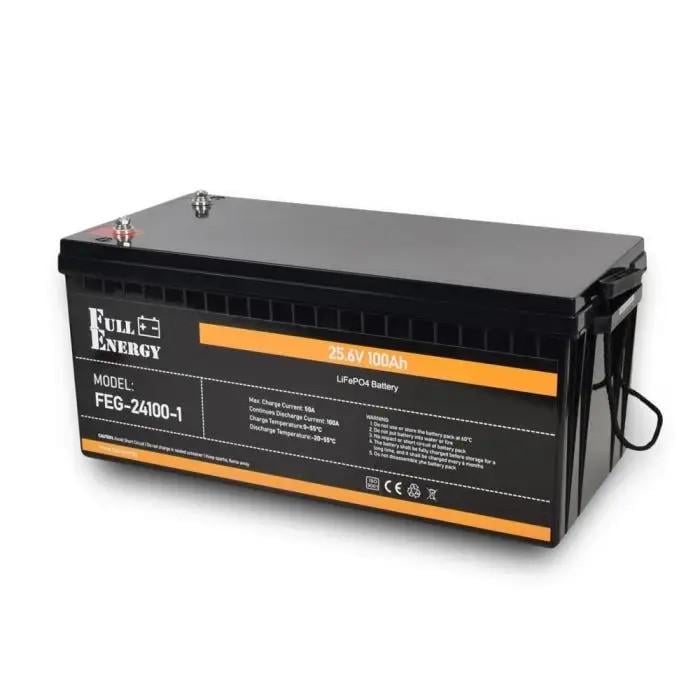Акумулятор Full Energy LiFePO4 FEG-24100-1 25.6V 100Аh Bluetooth