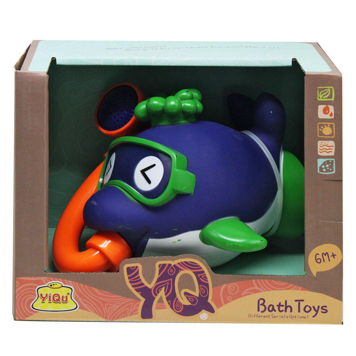 Игрушка для ванны Кит-аквалангист yq8205 Синий (1-6-208394)