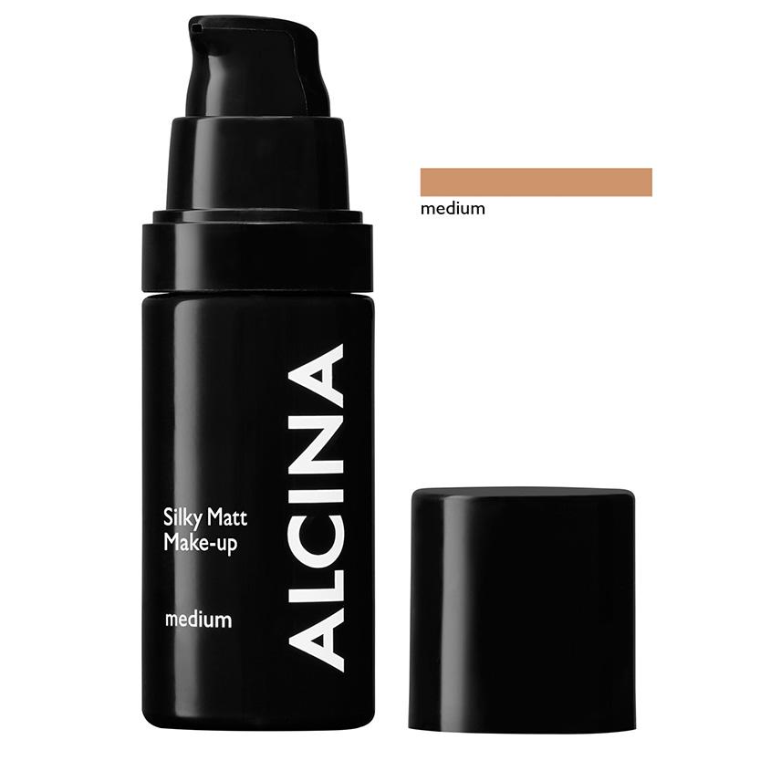 Тональная основа матирующая ALCINA Silky Matt Make-up medium 30 мл (65032)