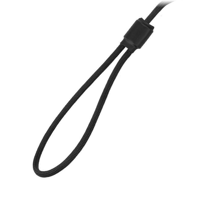 Тренчик страховочный с двумя петлями паракорд Черный (21542708) - фото 2 Тренчик страховочный с двумя петлями паракорд Черный (21542708) - фото 2