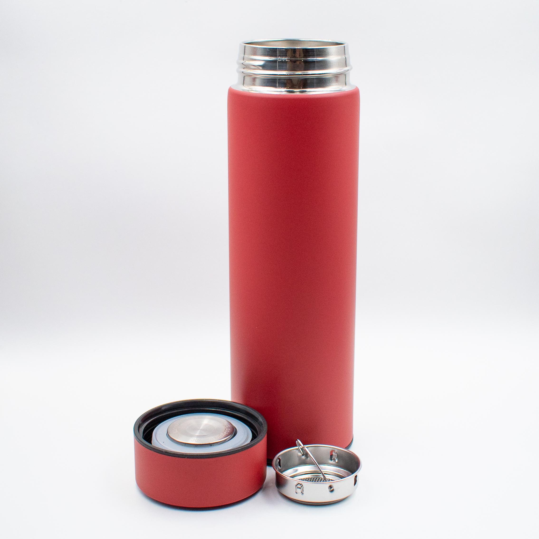 Термос Smart CUP с сенсорным термометром и ситечком 500 мл Красный (M160220)