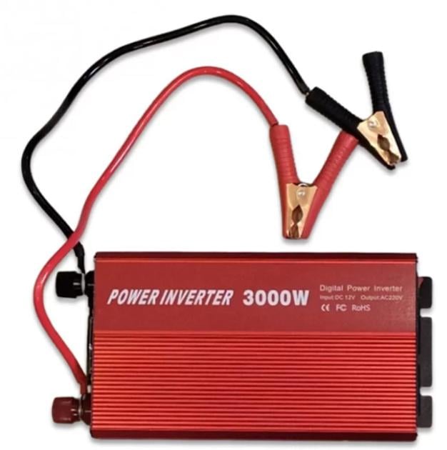 Преобразователь напряжение UN-3059 12/220 3000W (work 1200W) Преобразователь напряжение UN-3059 12/220 3000W (work 1200W)