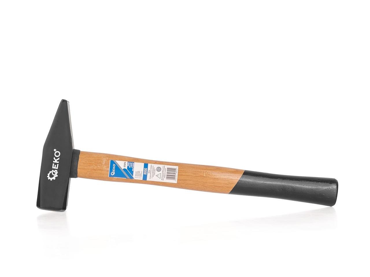 Молоток слюсара GeKo premium з дерев'яною ручкою 0,8 кг (G72276) - фото 1