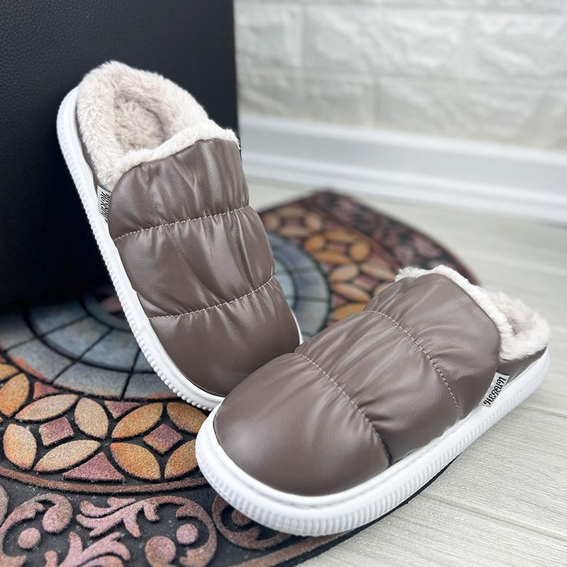 Домашні тапочки чоловічі екошкіра VS-0018810-2 p. 44-45 28,5 см Коричневий