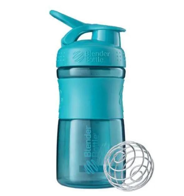 Шейкер спортивный Blender Bottle SportMixer Flip 20 oz/590 мл Teal (SM 20oz Teal)