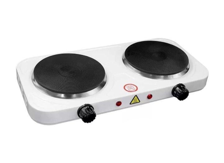 Электроплита Hot Plate JX-2020А 2000W 2 комфорки Белый