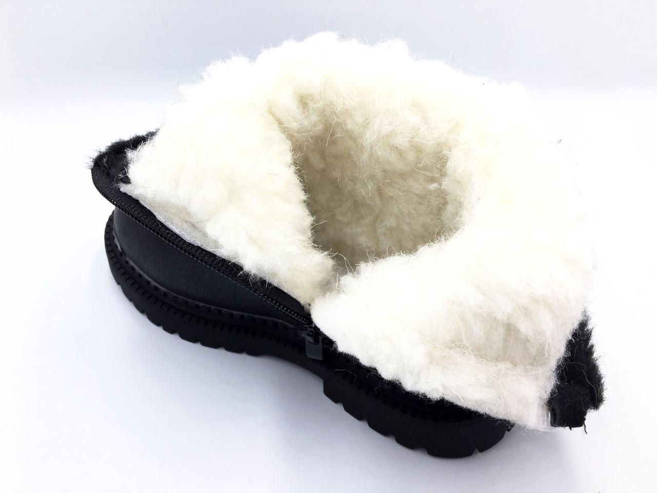 Черевики зимові для дівчаток BBT Kids T5166-1/27 р. 27 Чорний - фото 2 Черевики зимові для дівчаток BBT Kids T5166-1/27 р. 27 Чорний - фото 2