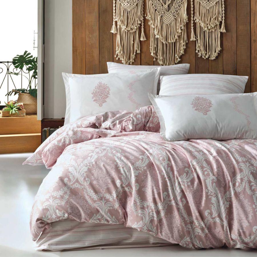 Комплект постельного белья Clasy Fiorita V1 ранфорс евро