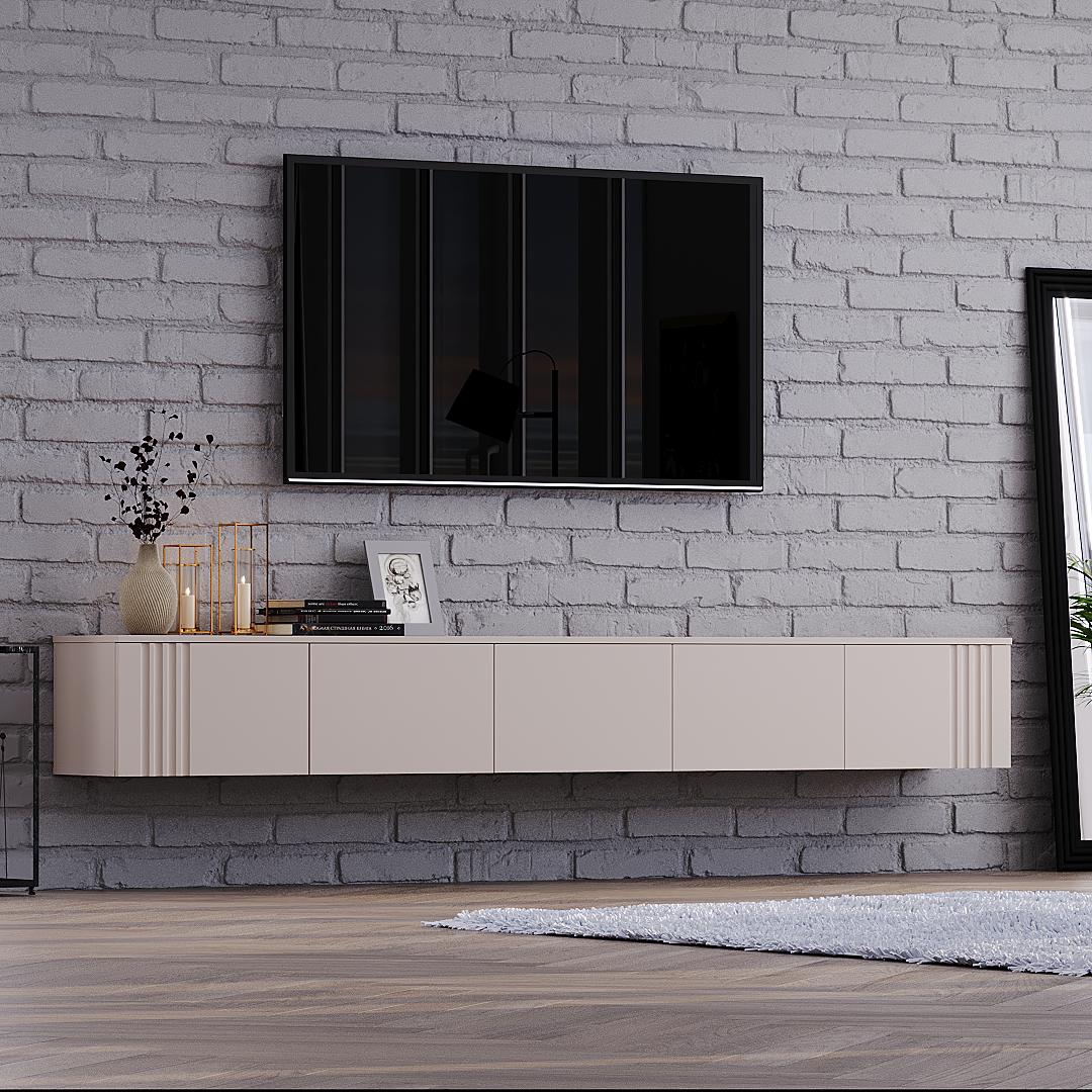 Тумба ТВ DiPortes Портленд навесная К-508 МДФ 250/33/35 см Кашемир (01176) Тумба ТВ DiPortes Портленд навесная К-508 МДФ 250/33/35 см Кашемир (01176)