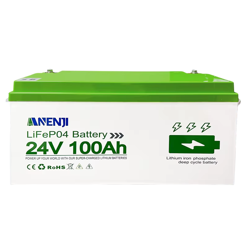 Аккумуляторная батарея Anenji ANJ-24V-100AH-PX lifepo4 100A 24V 25,6V Bluetooth