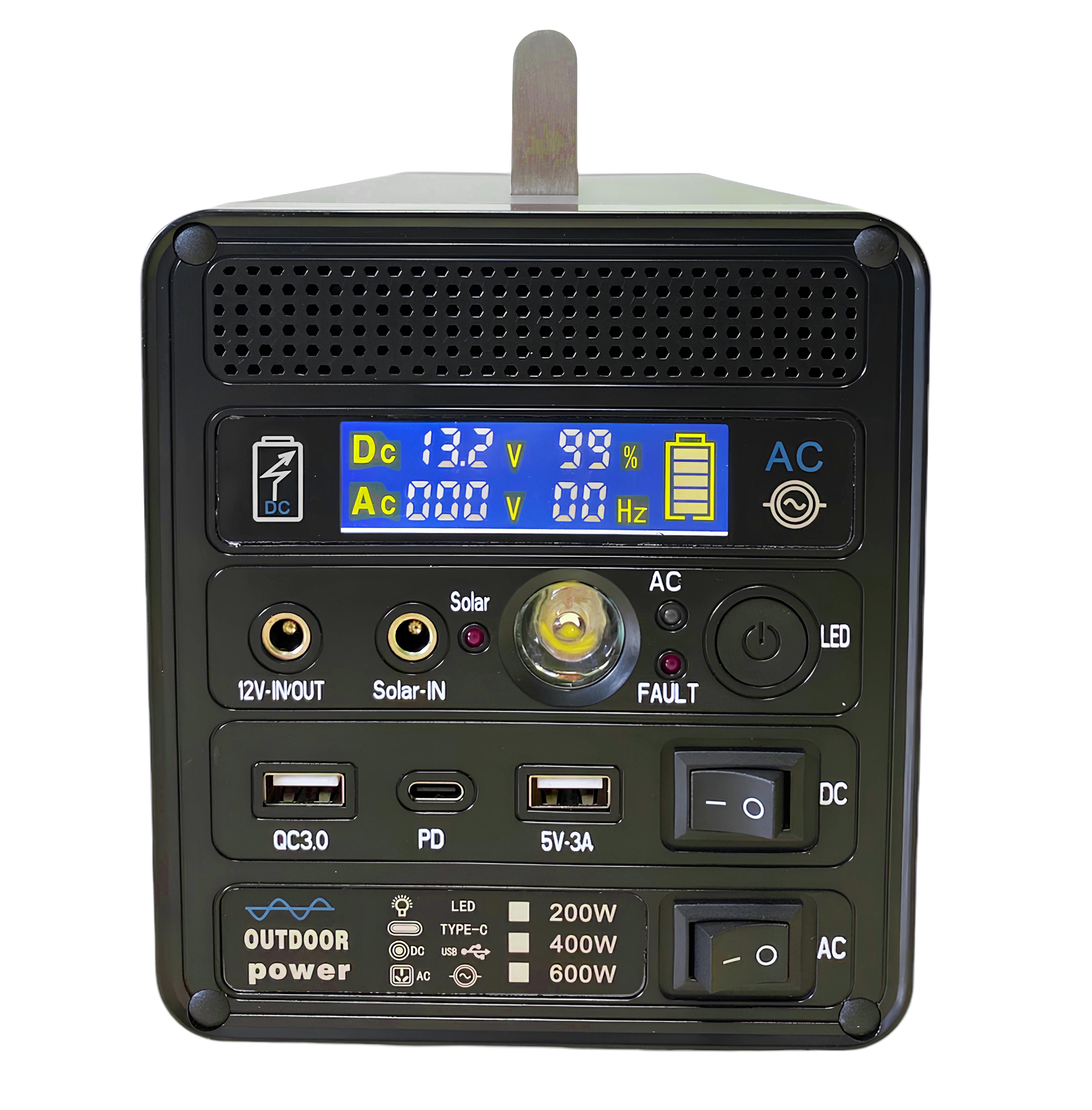 Зарядна станція Growatt INFINITY 12,8V/150000 мАг/600 W з розеткою