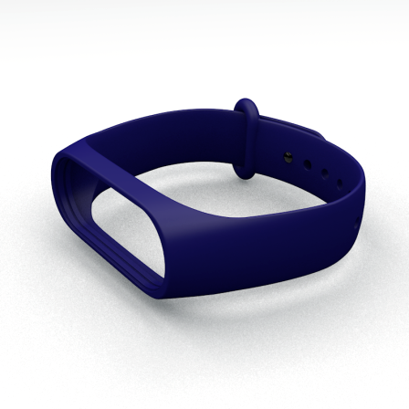 ᐉ Ремешок для фитнес браслета Xiaomi Mi Smart Band 5 Blue