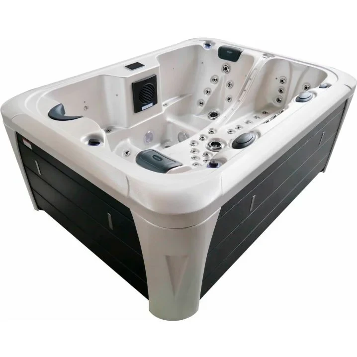 СПА-бассейн гидромассажный Aquajoy Miami 230x170x92 см на 3 человека 64 форсунки Bluetooth Balboa (23240)