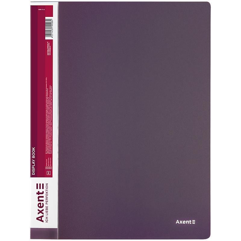 Дисплей-книга Axent A4 60 файлов Сливовой (1060-11-A)