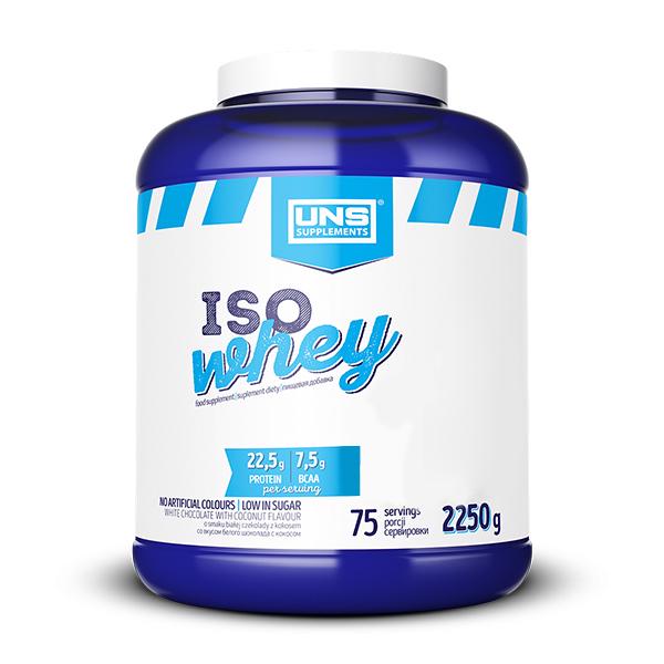 Протеин UNS Iso Whey 2,25 кг Клубничное мороженое (6679V11229)