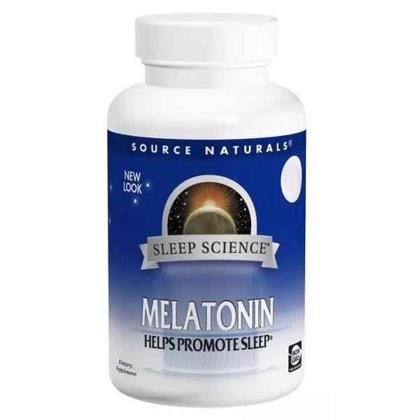 Мелатонин для сна Source Naturals Melatonin 1 мг 200 таблеток (000005055)