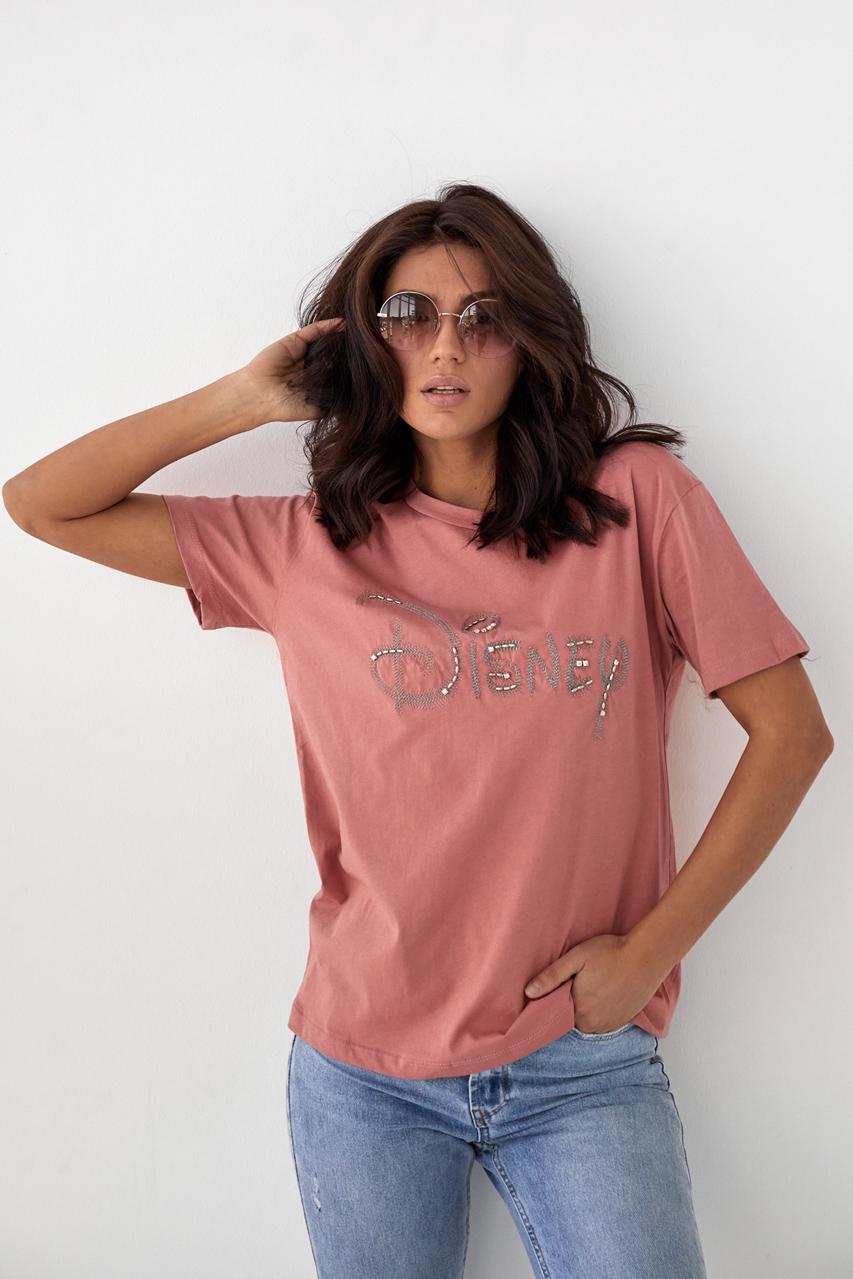 Футболка базовая LUREX L Пудровый (9541668)