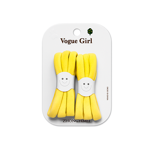 Набор резинок для волос Stenson 6 шт. Yellow (WW02402)