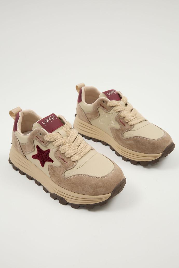 Кроссовки женские демисезонные LONZA р. 41 Бежевый (192152) - фото 5 Кроссовки женские демисезонные LONZA р. 41 Бежевый (192152) - фото 5