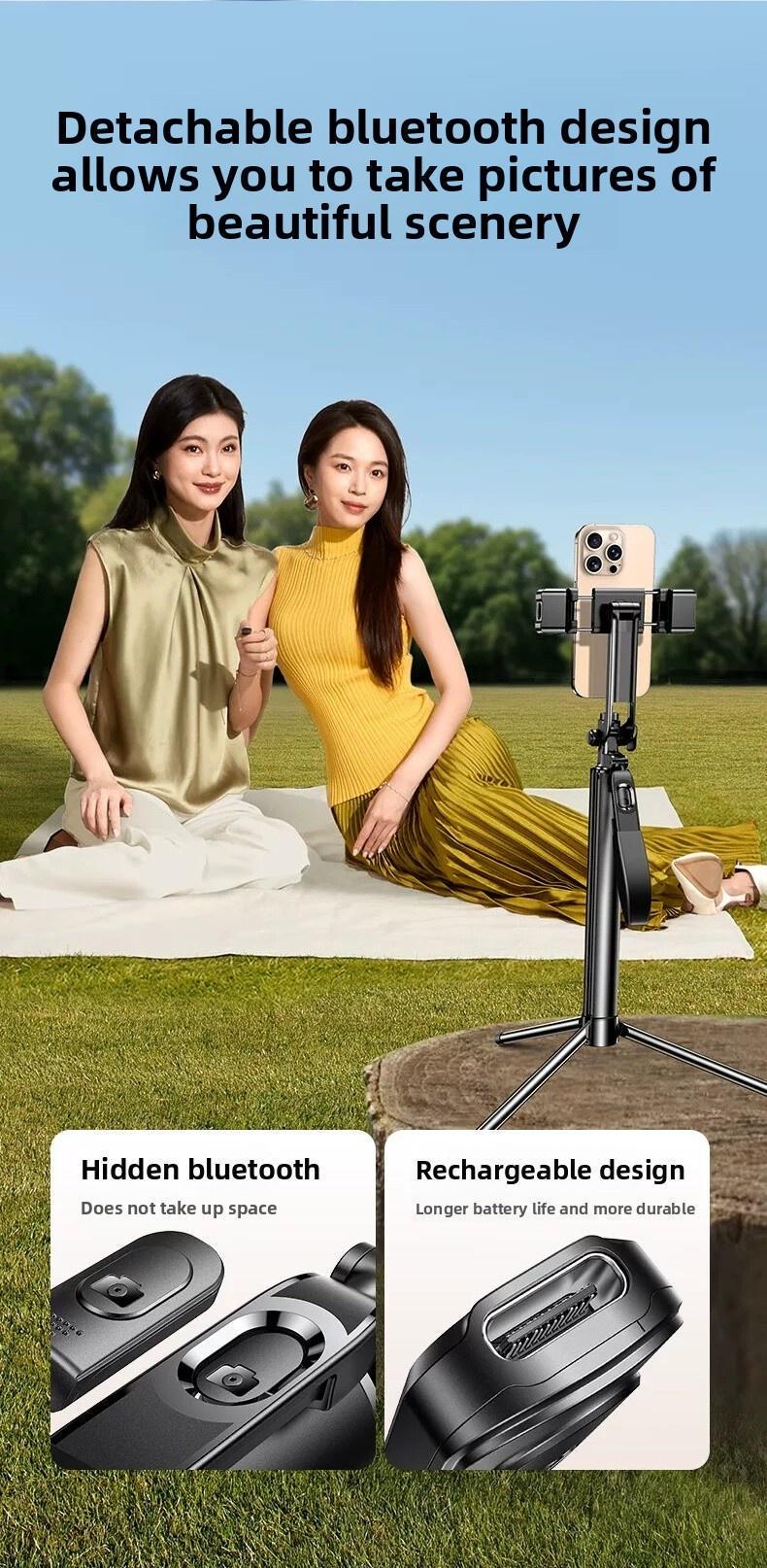 Монопод телескопічний Ugreen 170 см алюмінієвий 1/4 Чорний (45681) - фото 4 Монопод телескопічний Ugreen 170 см алюмінієвий 1/4 Чорний (45681) - фото 4