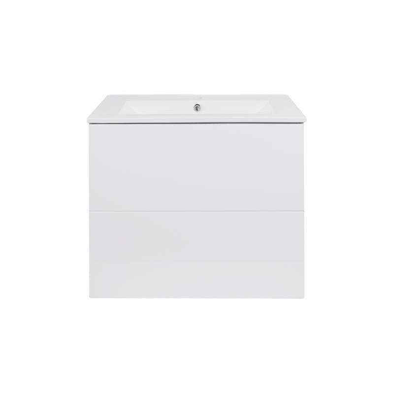 Комплект Q-tap Tern тумба подвесная/раковина врезная White (QT1772TPL6013060CW)