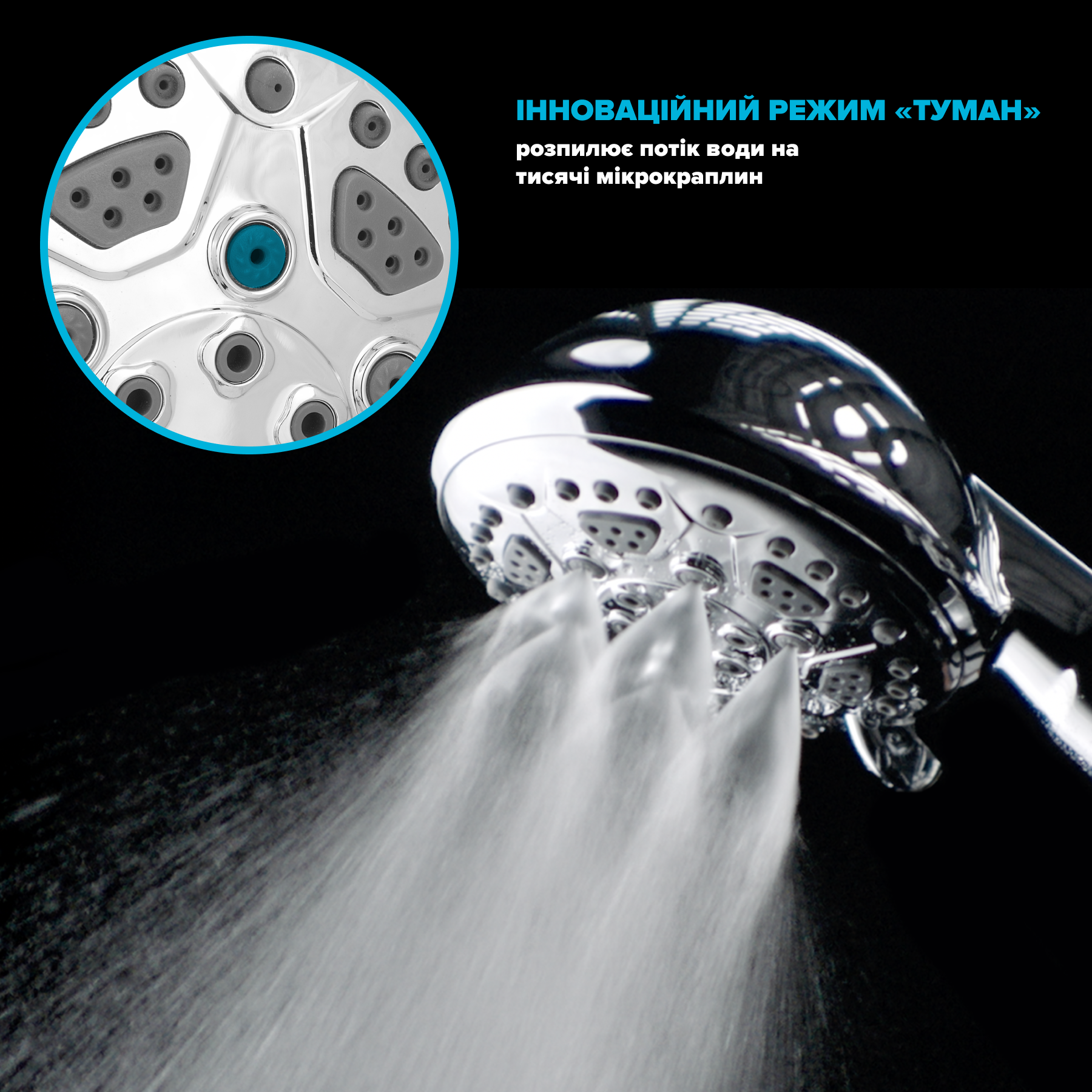 Набор для экономии воды Drop PM2+MULTI100G 66% лейка для душа/аэраторы 2 шт. (147766) - фото 3