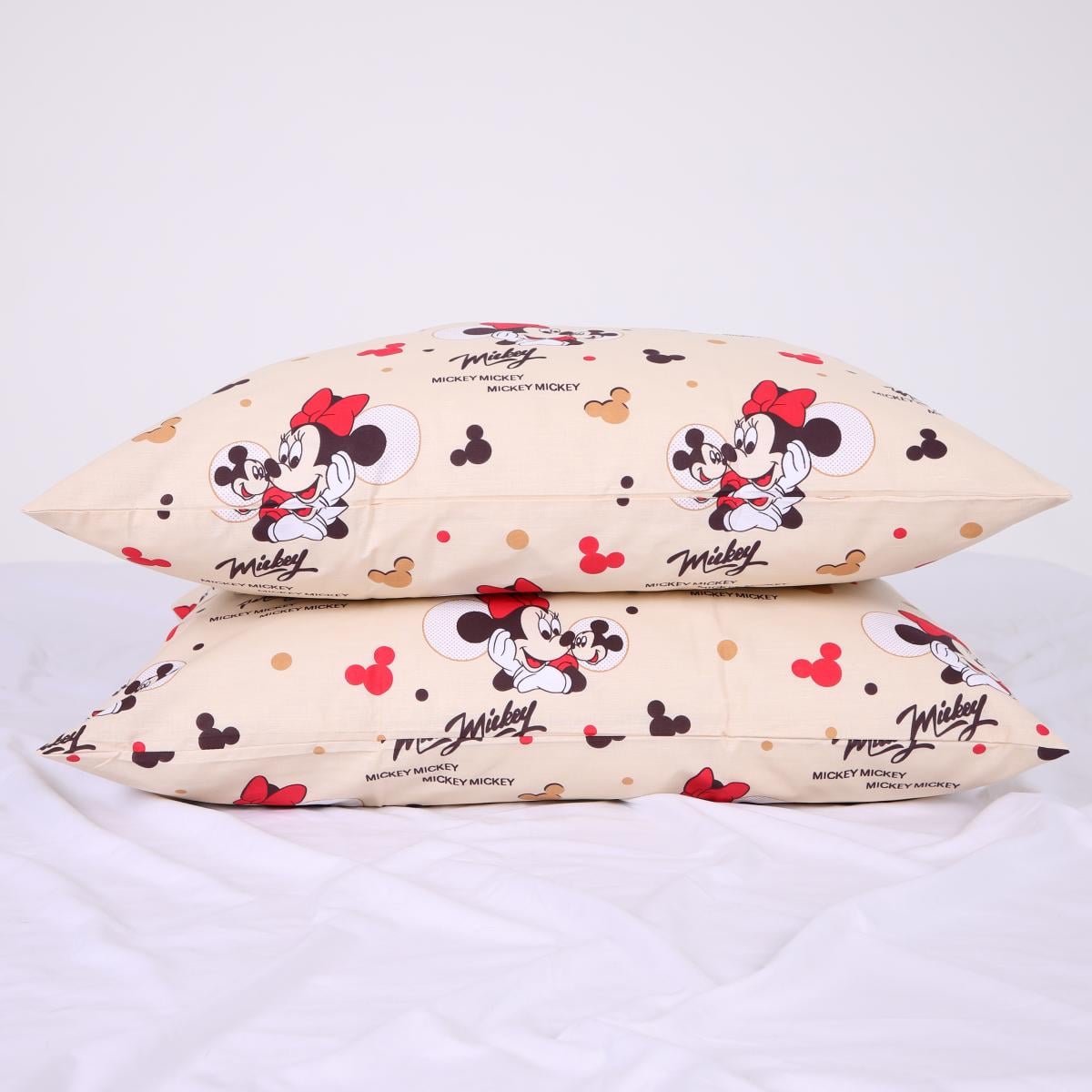 Набір наволочок Creamy Mickey бязь 60х60 см 2 шт. (43211424)