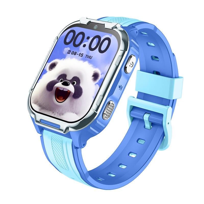 Смарт годинник дитячий D55 4G SIM GPS Wi-Fi Android 8.1 SOS Синій (31180255)