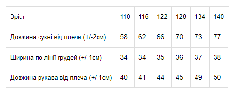 Сукня для дівчинки Носи своє 122 см Рожевий (6182-055-v9) - фото 2