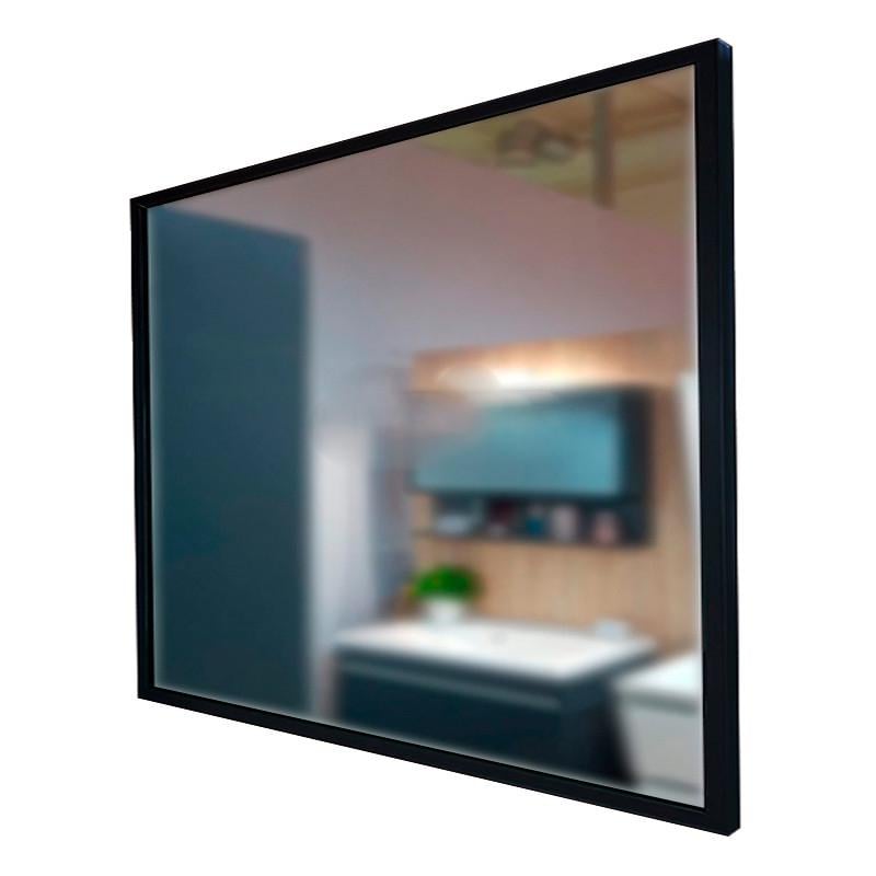 Зеркало Fancy Marble Siros в черной раме 900х700 мм (S-307364)