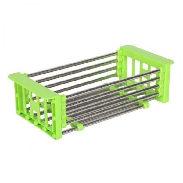 Сушилка для посуды складная Kitchen Drain Shelf Rack 7239 Green Сушилка для посуды складная Kitchen Drain Shelf Rack 7239 Green