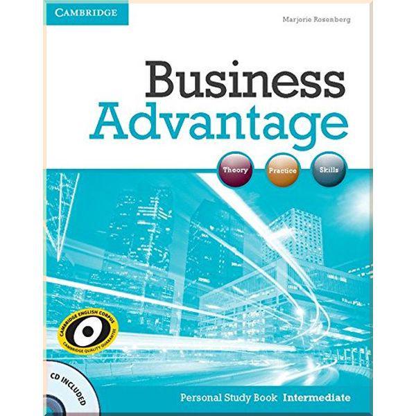 Рабочая тетрадь Business Advantage Intermediate Personal Study Book with Audio CD
