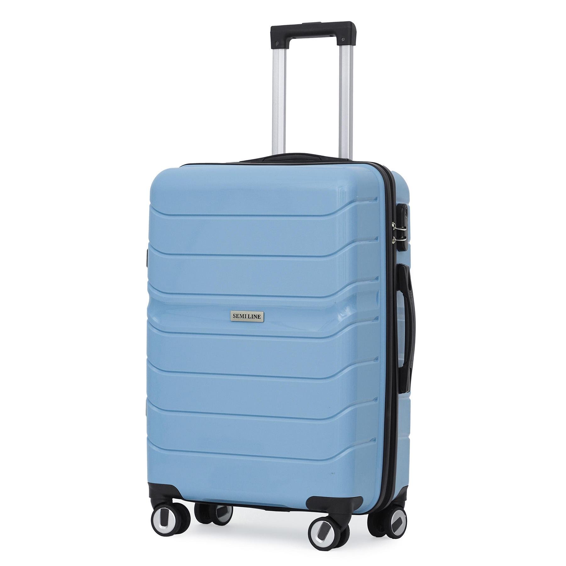 Чемодан средний SEMI LINE 26" M Polypropylene Blue (T5616-2)