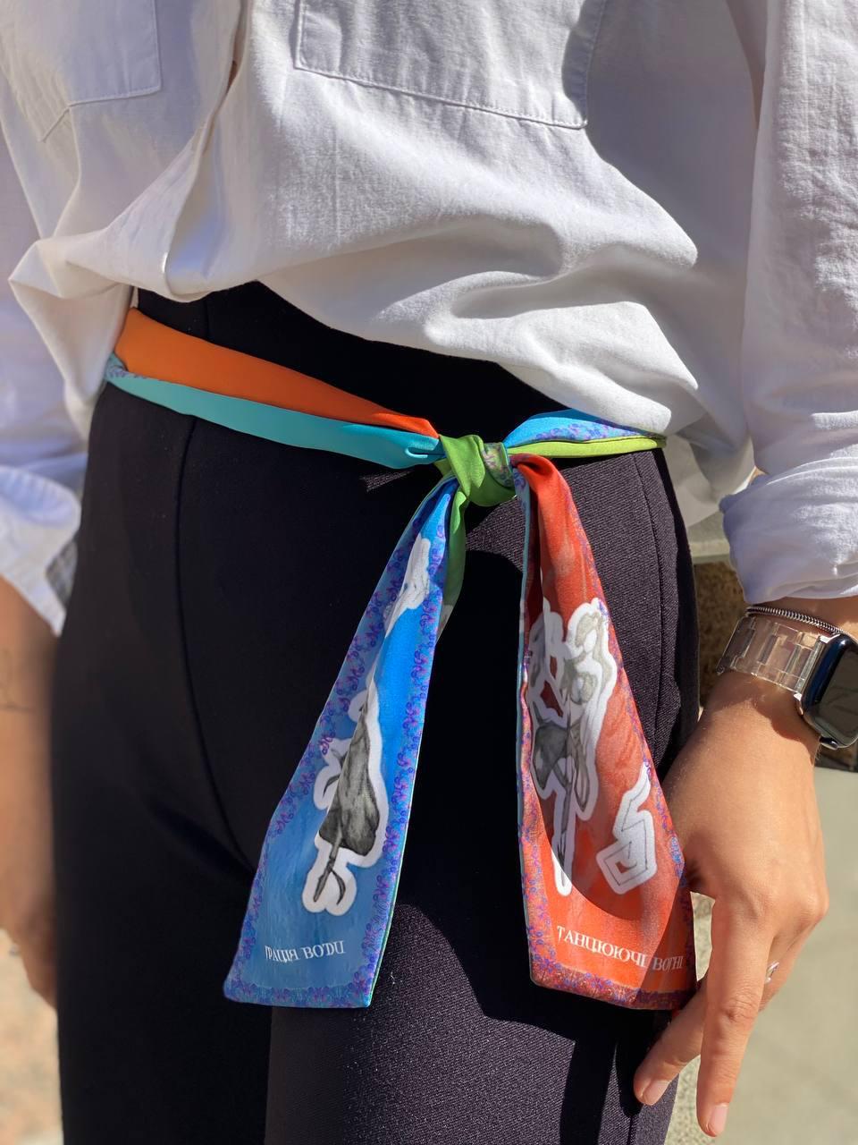 Твіллі дизайнерське Чотири стихії 2-х сторонній 130х8 см (11439996)