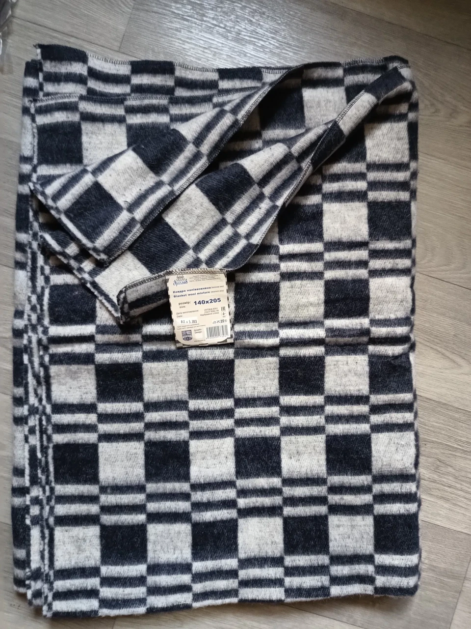 Одеяло полушерстяное 140х205 см - фото 2