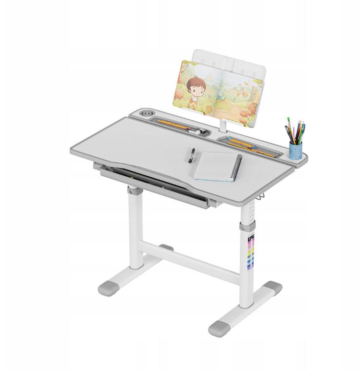 Стіл ергономічний дитячий Mark Adler Study 3.0 Grey - фото 4 Стіл ергономічний дитячий Mark Adler Study 3.0 Grey - фото 4