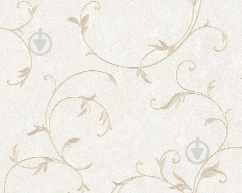 Виниловые обои A.S. Creation Romantico на флизелиновой основе Бежевый (30418-2)