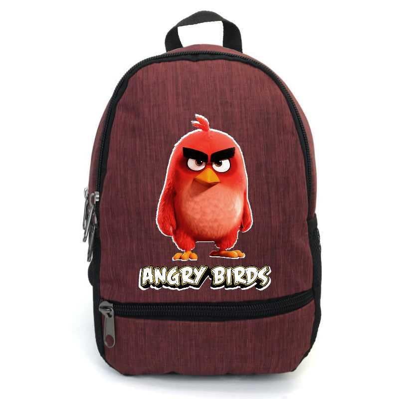 Школьный рюкзак подростковый Cappuccino Toys с принтом Angry Birds ANG-0016 12,5 л Красный (2064157348)