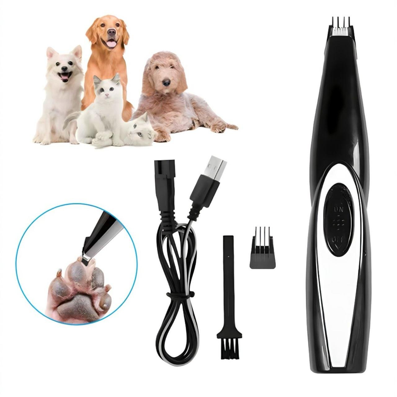 Тример для тварин Grooming Pet Чорний (id_3869) - фото 2 Тример для тварин Grooming Pet Чорний (id_3869) - фото 2