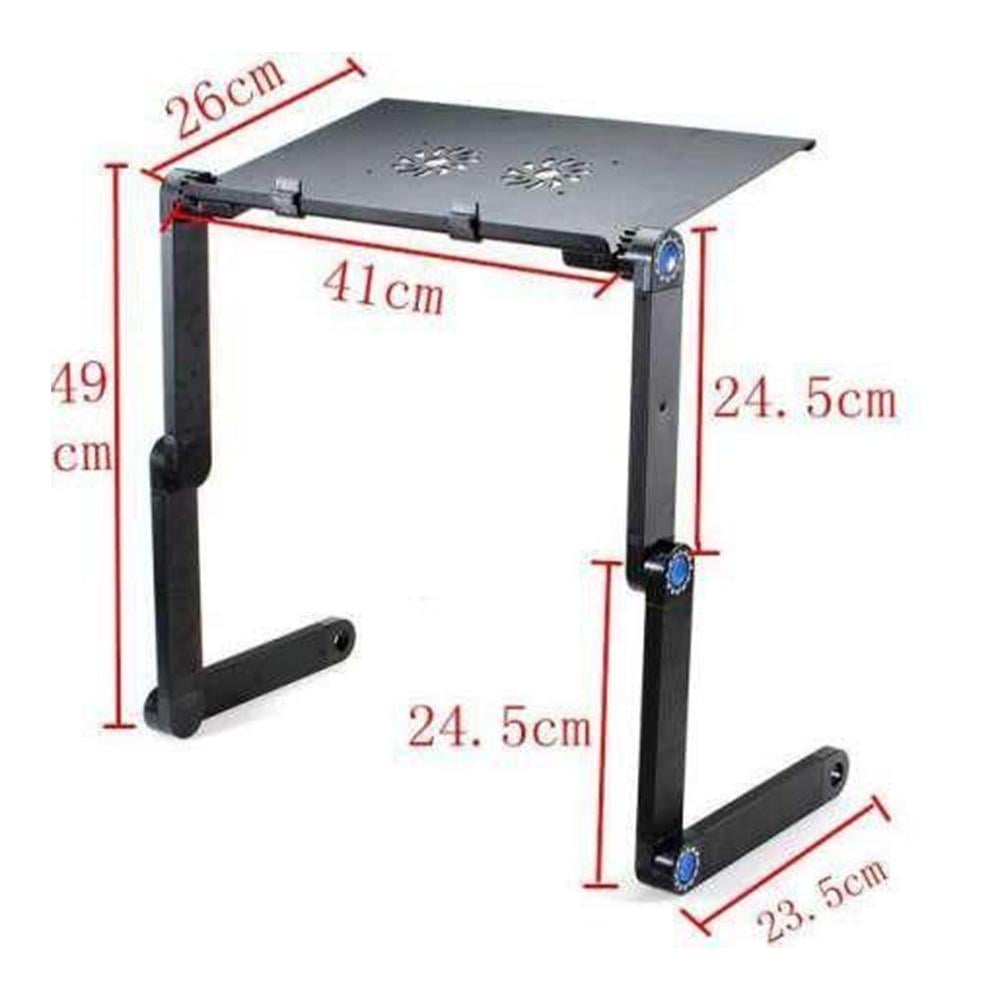 Підставка для ноутбука Laptop Table T8 Чорний (ULT-3148808) - фото 4