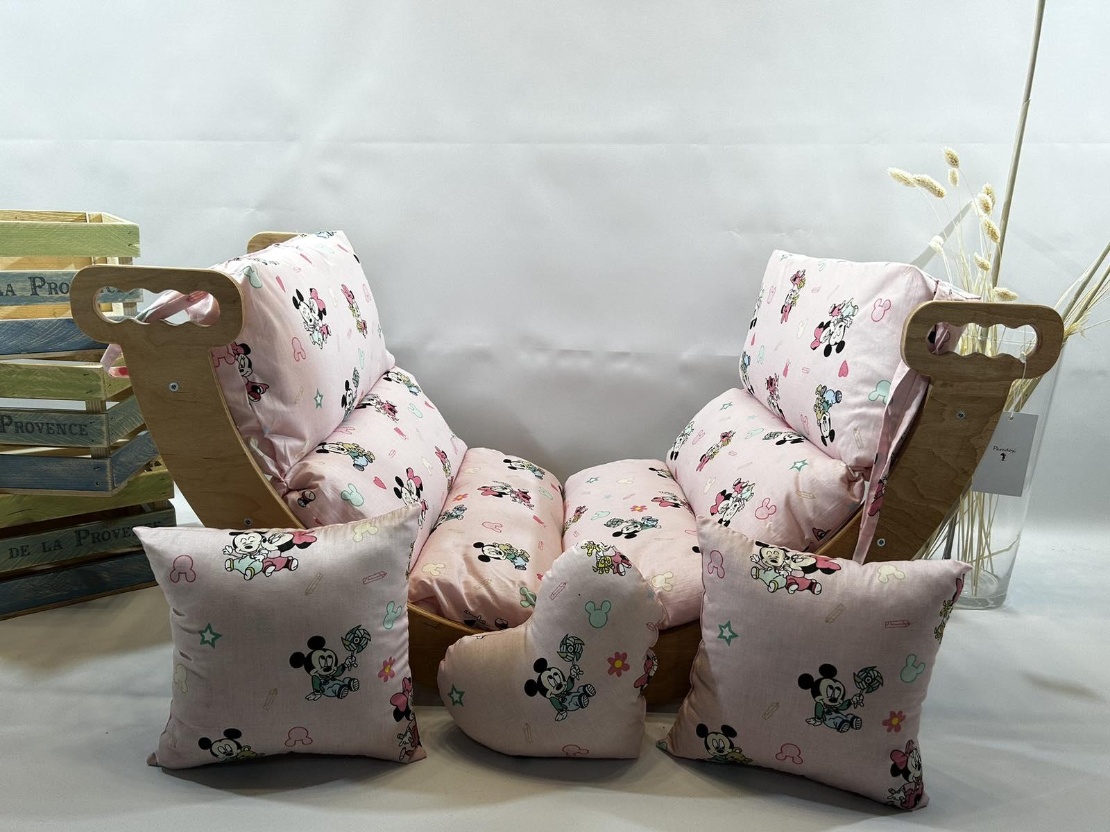 Дитячий тренажер з матрасом Paradox Арка Піклер з натурального дерева (2901202340) - фото 5